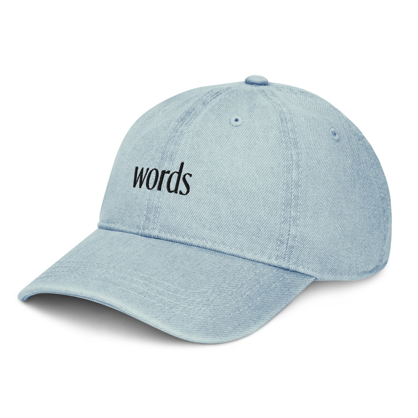 Words Hat / The Subtext / Denim